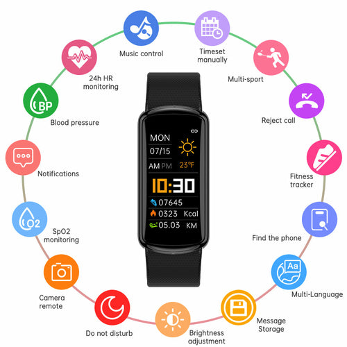 Fashion Sports Men's And Women's Electronic Watches